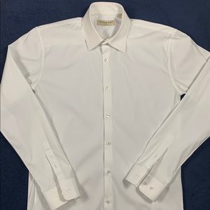 Burberry Button Up White Men’s Size Small